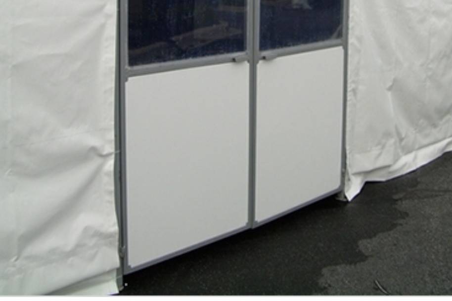 Tent door