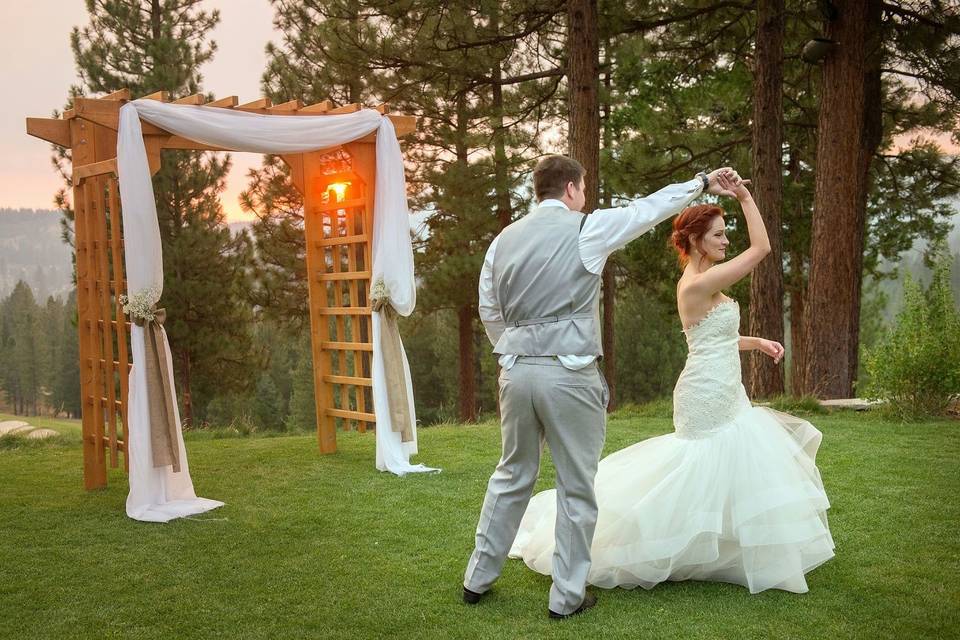 Couple dancing