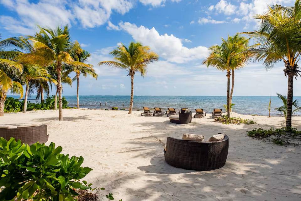 Our private beach