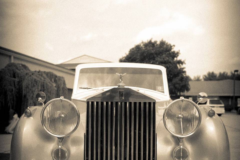 Our beautiful Rolls Royce.