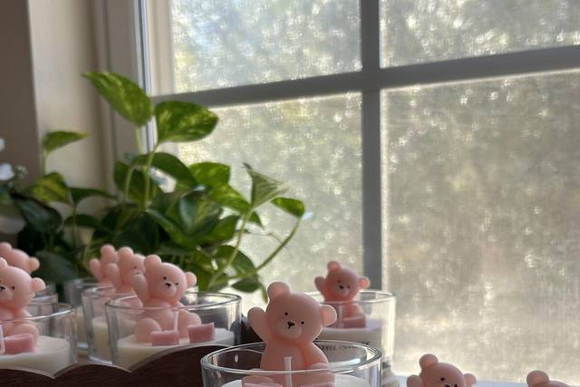 Bear Candle Favors
