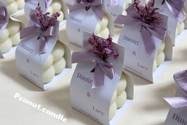 Bubble Candle Favors