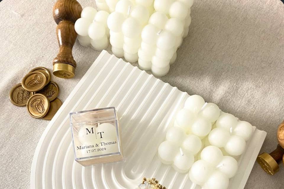 Bubble Candle Favors