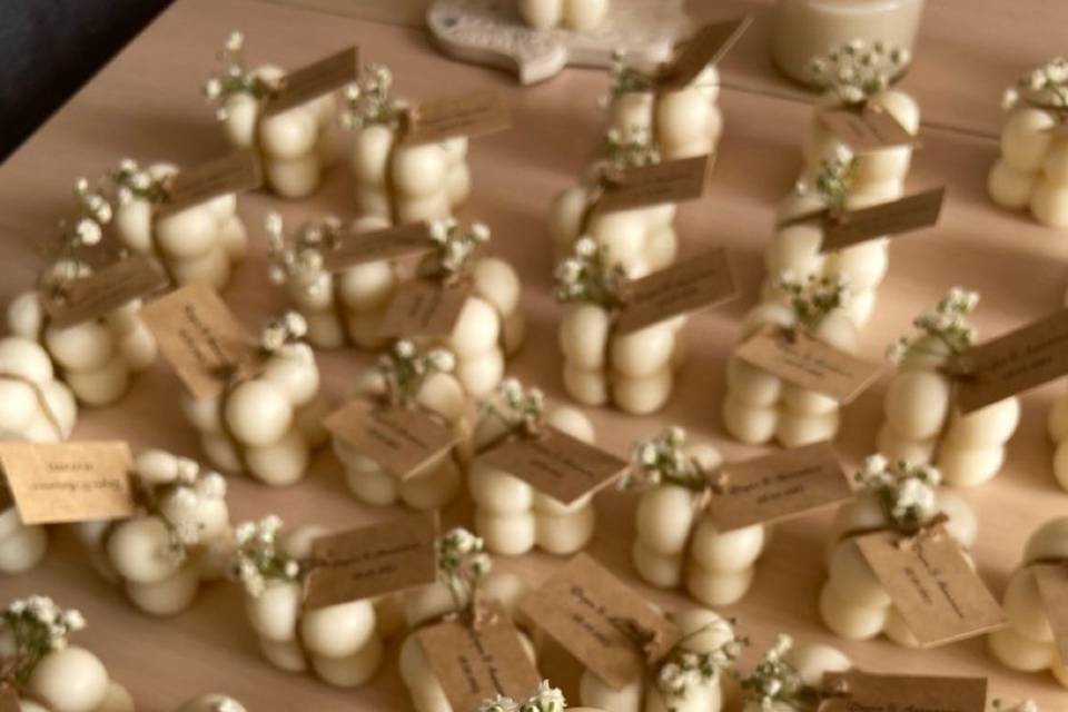 Bubble Candle Favors