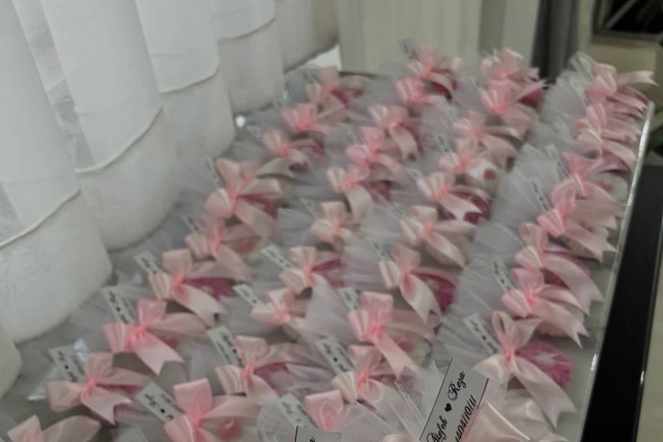 Flower Candle Favors