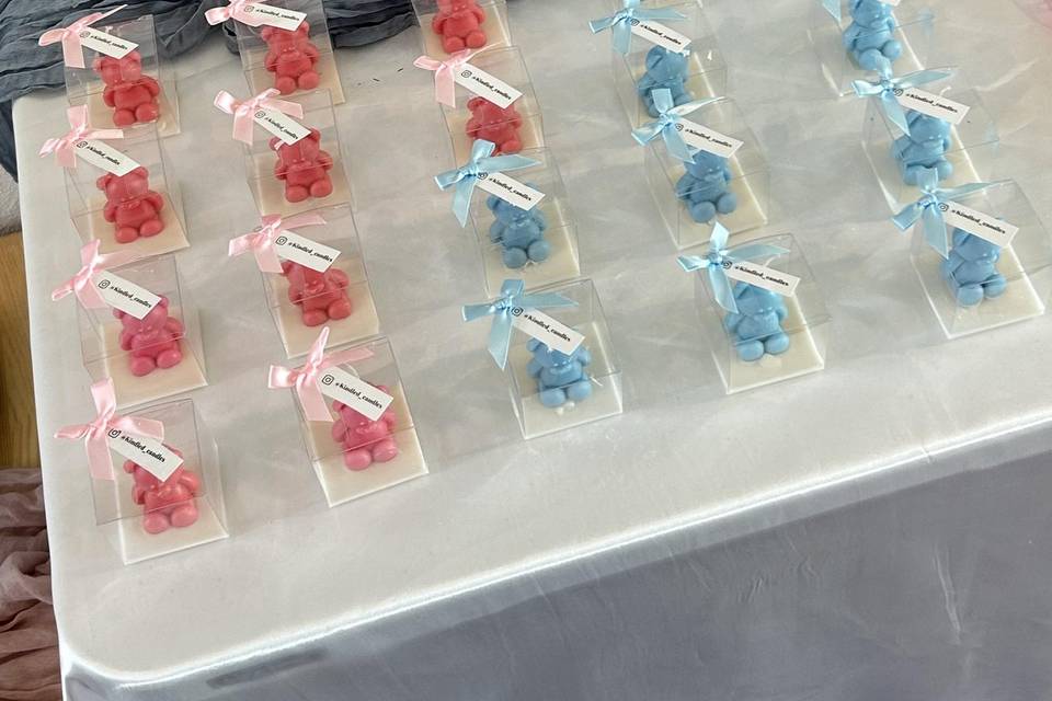 Bear Candle Favors