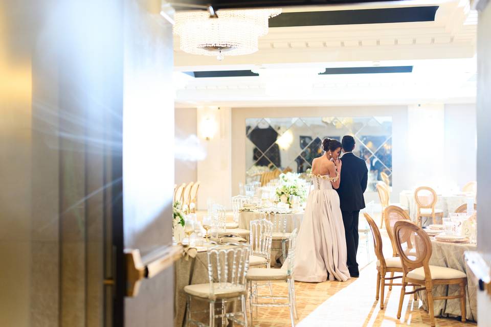Couple In Paris Ballroom