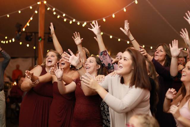 Catching the bouquet bangor