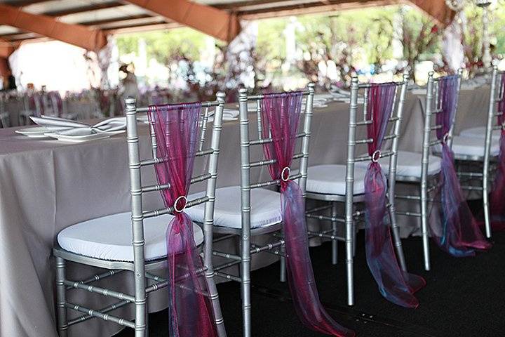 Chiavari chair decor