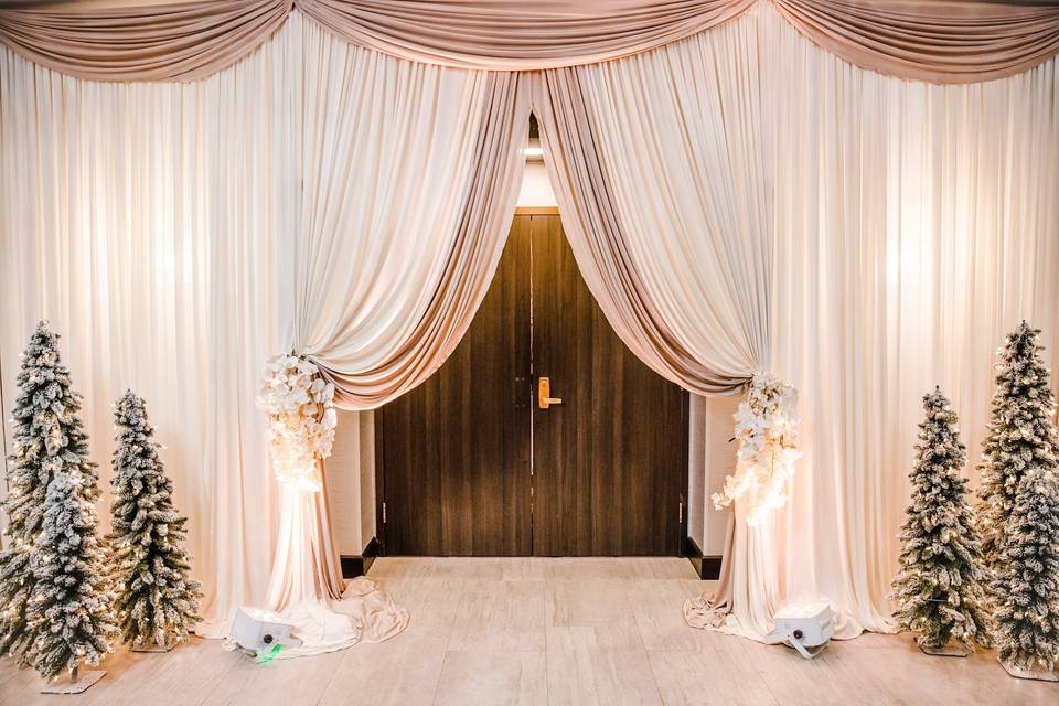 Entrance Draping