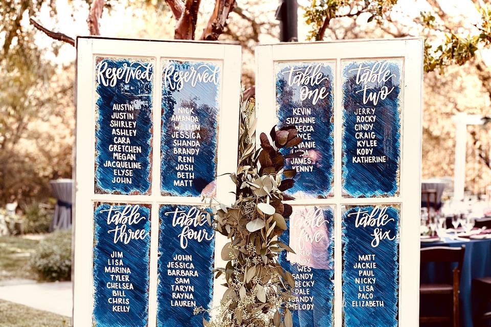 Sign flowers