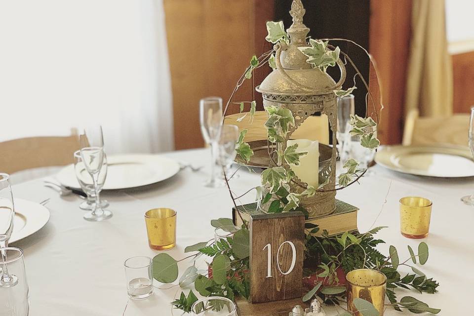 Greenery centerpiece