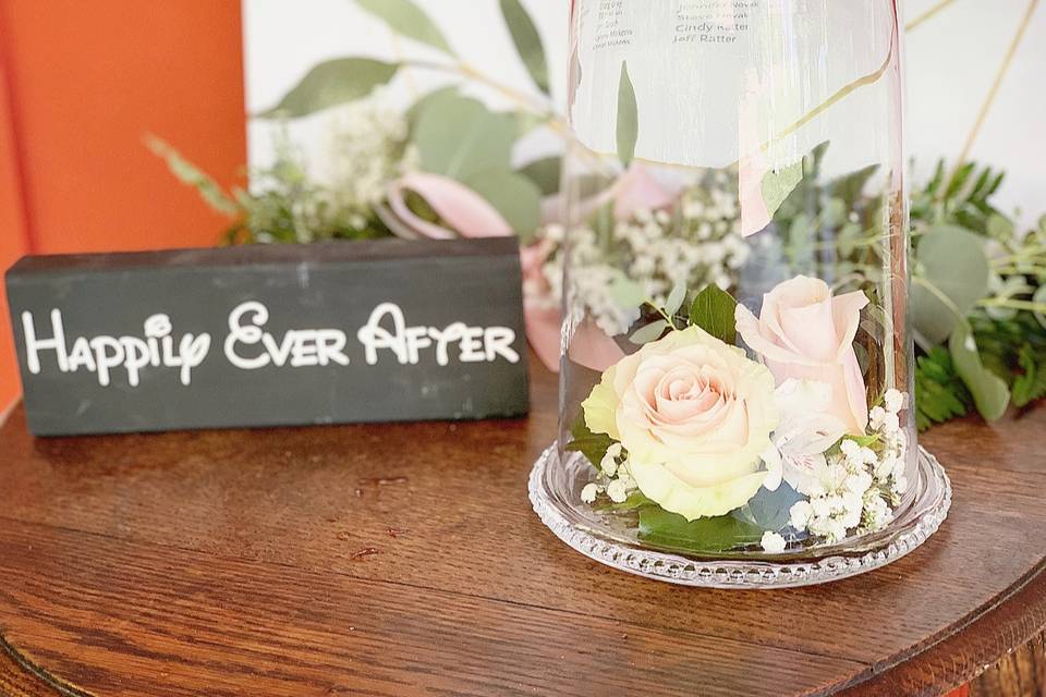 Sweetheart Table Flowers