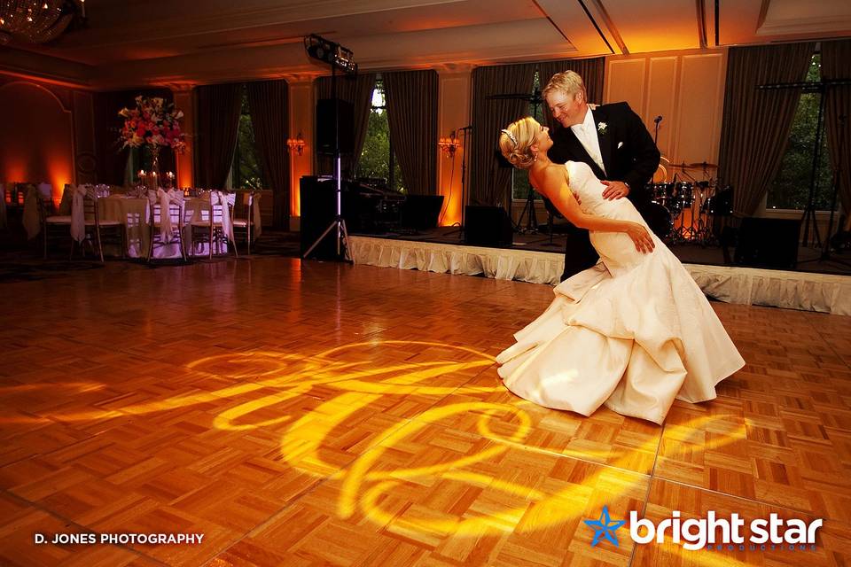 Gobo Lighting Adds Flair