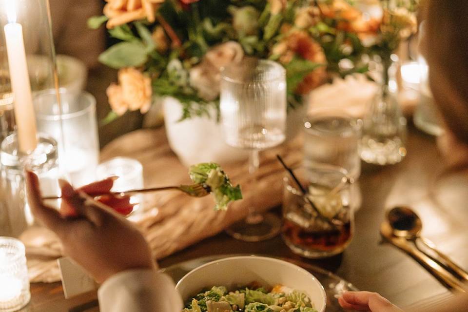 Cesar Salad Course