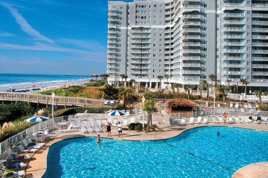 With its two glorious towers overlooking the Atlantic Ocean, Sea Watch Resort presents you with a Myrtle Beach vacation paradise. Offering luxury one, two, and three bedroom condominiums, Sea Watch is the perfect place for your guest to stay while awaiting your special day!