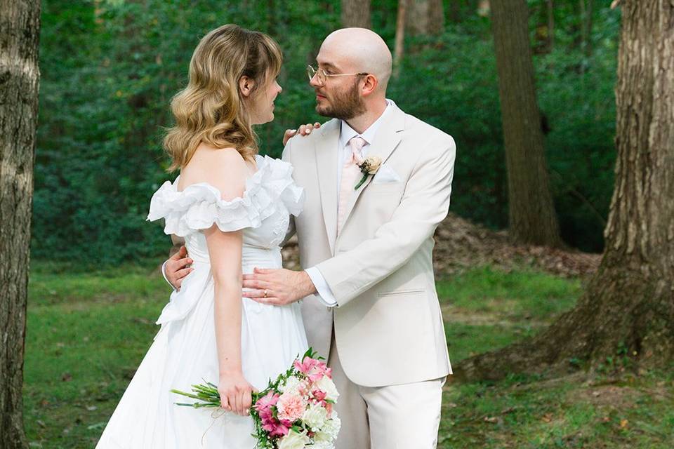 Woodland Couple Portrait