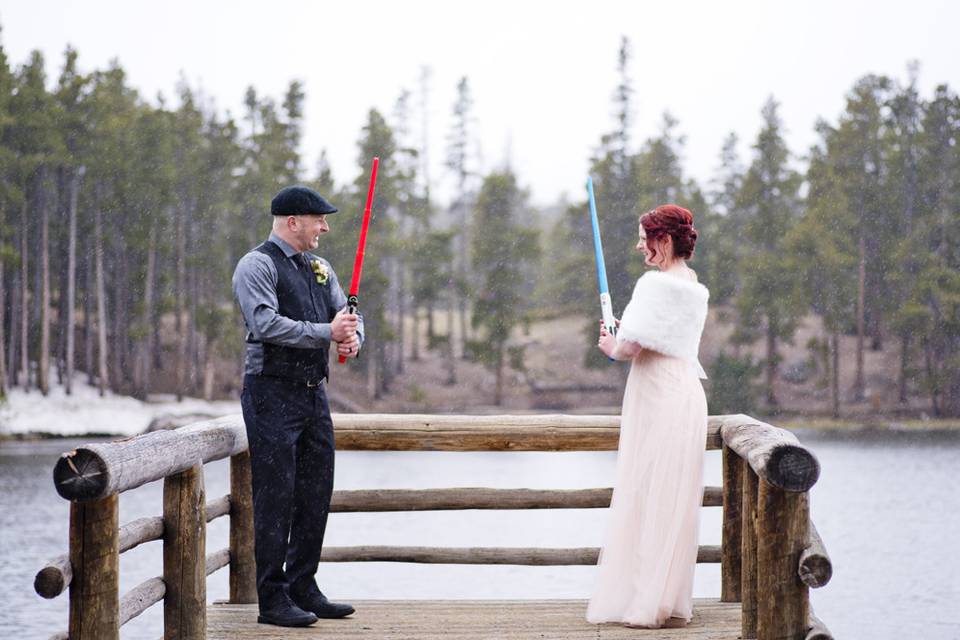 Rocky mountain national park elopement