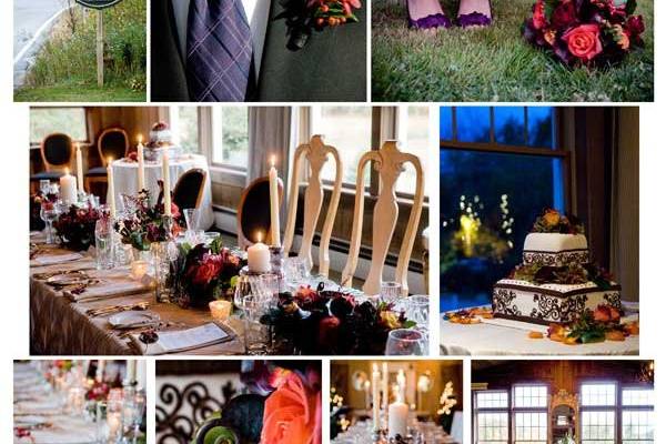 Details from intimate wedding at On the Marsh in Kennebunkport, Maine