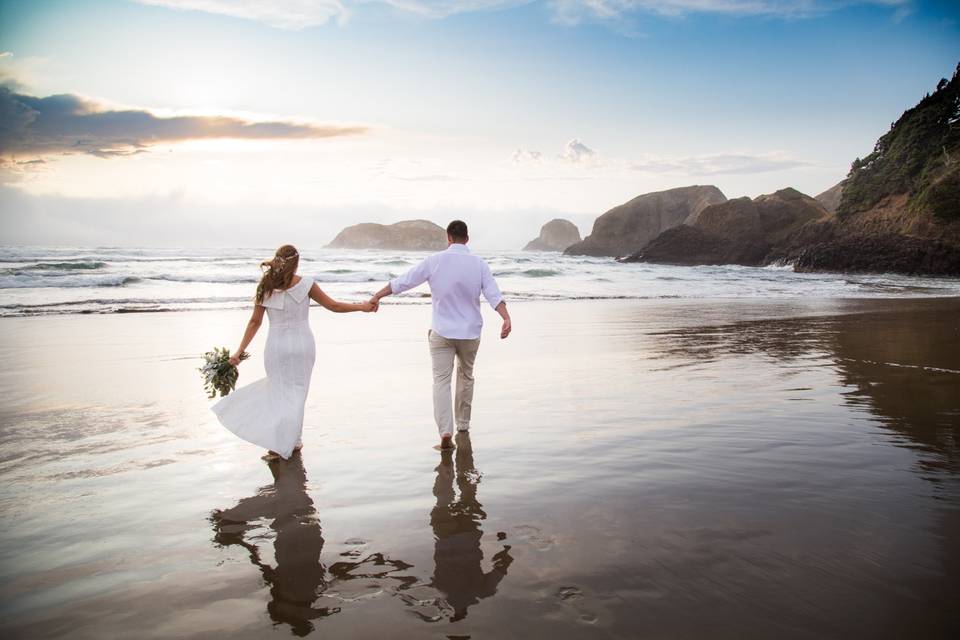 Cannon Beach Wedding