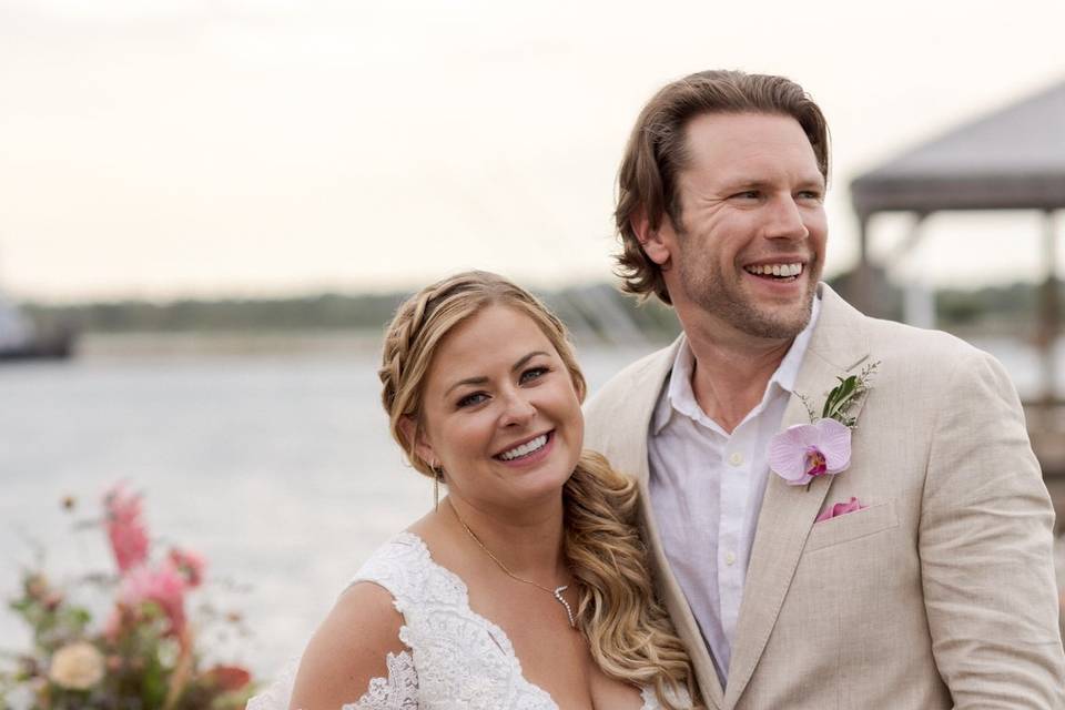 Beach wedding dress