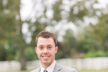 The smiling groom (Kelley Stinson Photography)