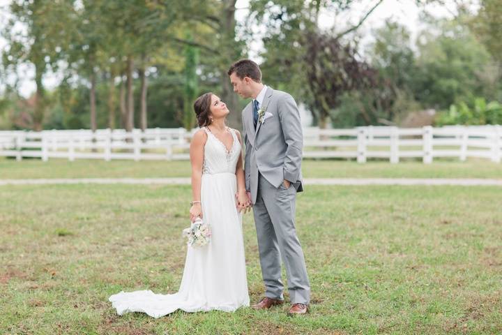 The bride and groom (Kelley Stinson Photography)