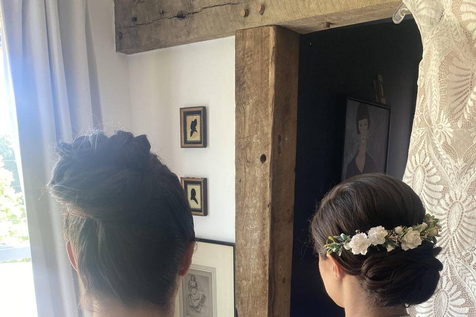 Sisterly Updos