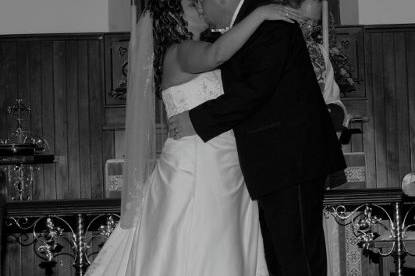 Couple kissing