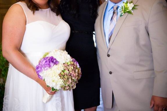 Iris and Eve Soto-Cruz's Wedding Ceremony at F&J Pine's Restaurant Bronx, NY Saturday, September 20, 2014