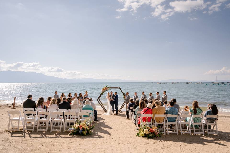 Beachfront Ceremony