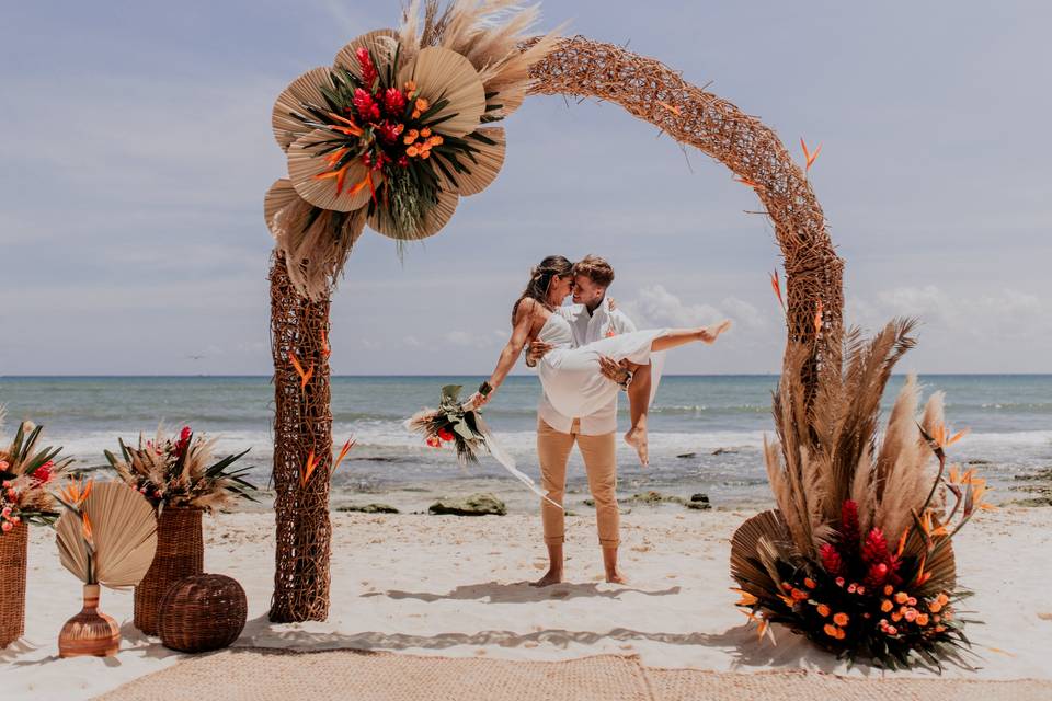 Wedding on the beach