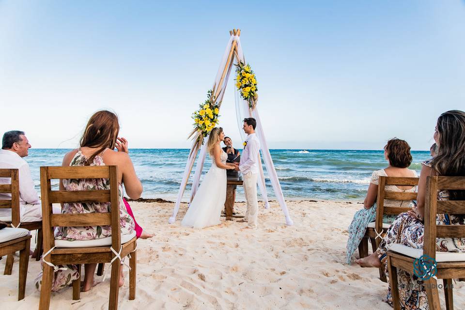 Beach ceremony