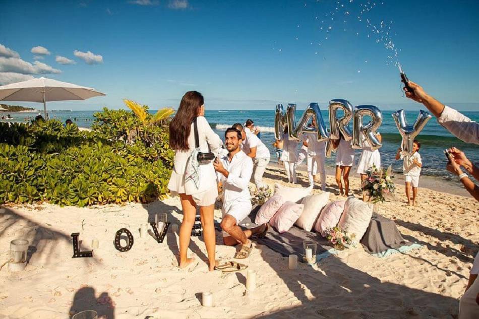 Beach proposal