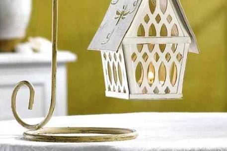 styled just like the signal lanterns that lined the tracks in the glory days of rail travel. These cute candle lanterns get a modern update from a bright white enamel finish, adding just the right festive touch to your next indoor or outdoor celebration! You get 1 Pair/2 lanterns. Each lantern measures 3 7/8