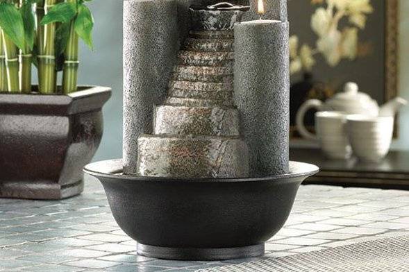Weathered Ivory Finish Iron (Pillar) Candle Lantern - Intriguing five-sided lantern features tapered shape, weathered ivory finish and graceful fluted roof. Generously sized to hold a stately pillar candle for plenty of cheerful candlelight. Loop at top for hanging