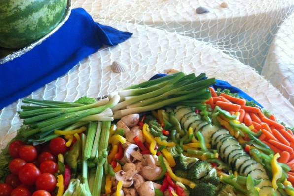 Vegetable tray