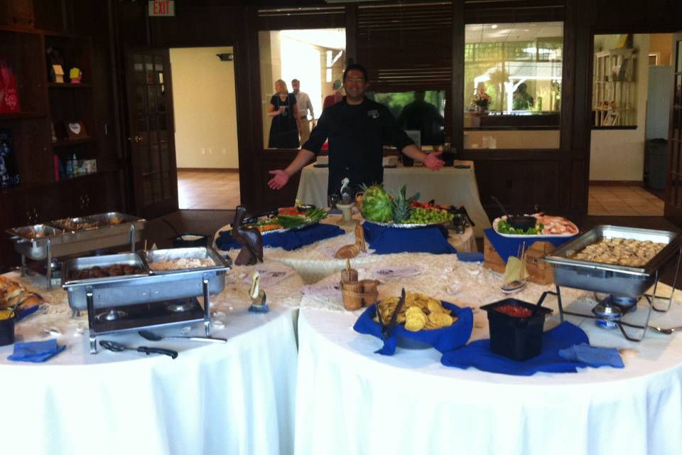 Wedding buffet