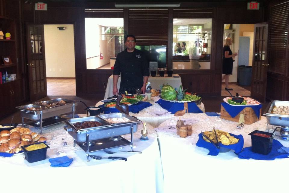 Wedding buffet
