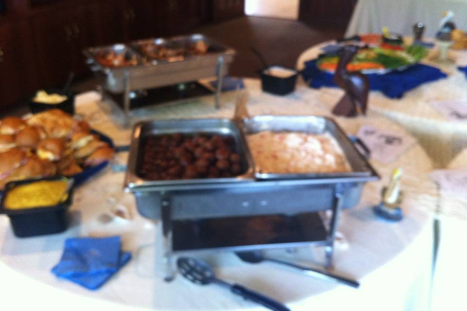 Wedding buffet