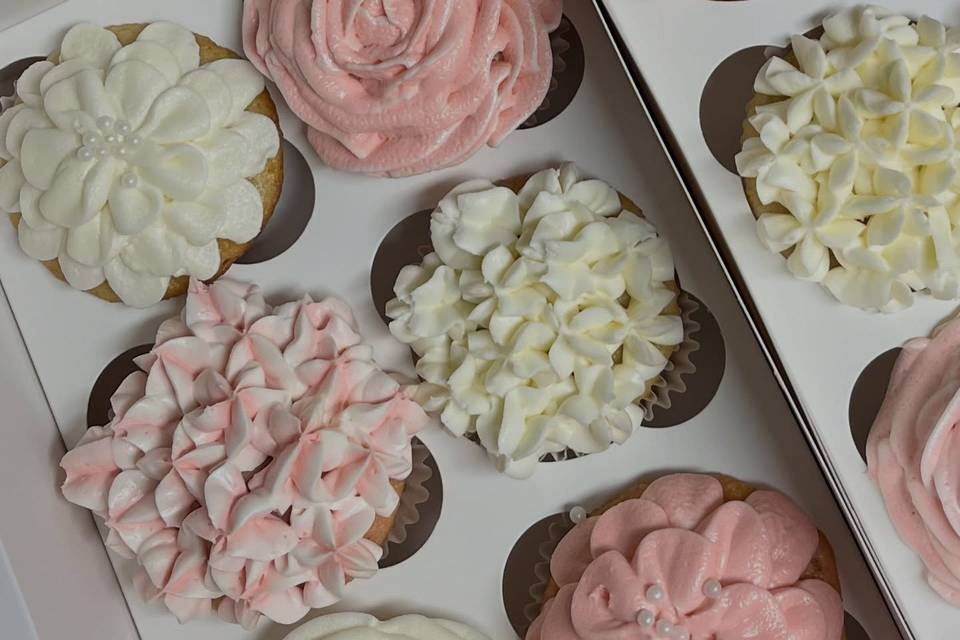 Floral Cupcakes