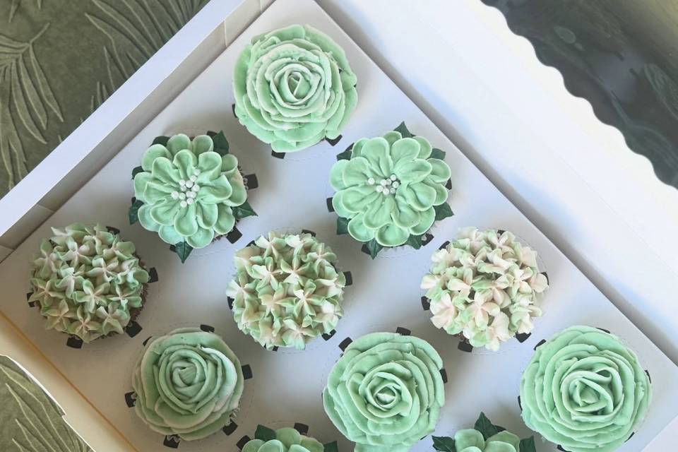 Floral Cupcakes