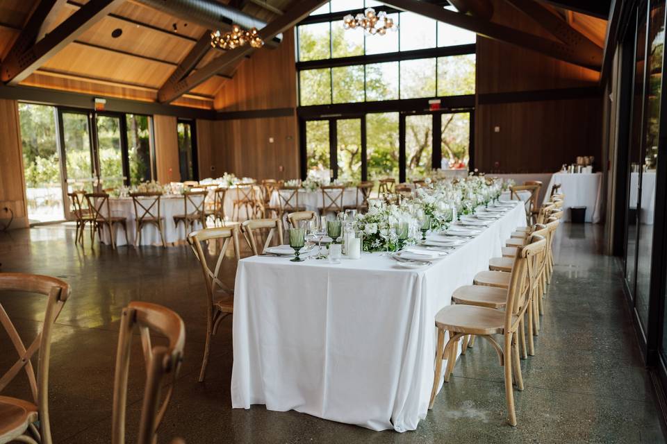 Estate yountville tablescape