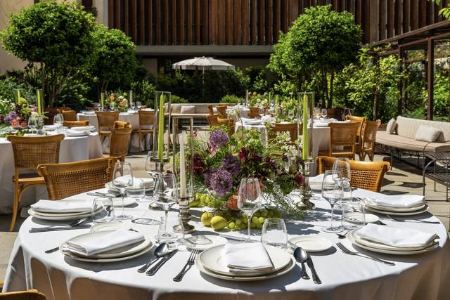 Courtyard Lunch III