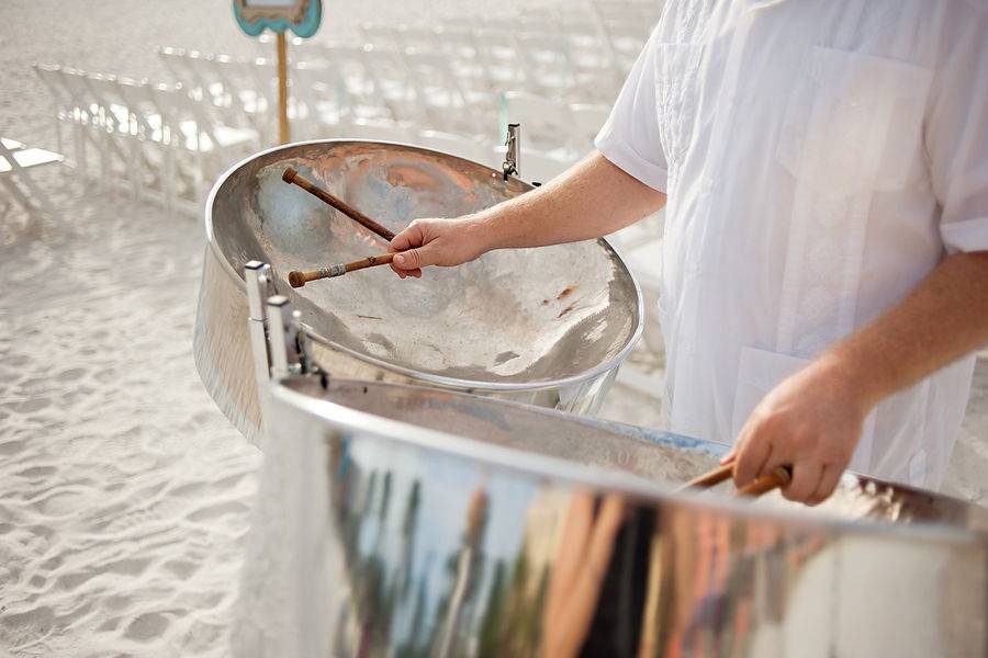 Steel drum solo