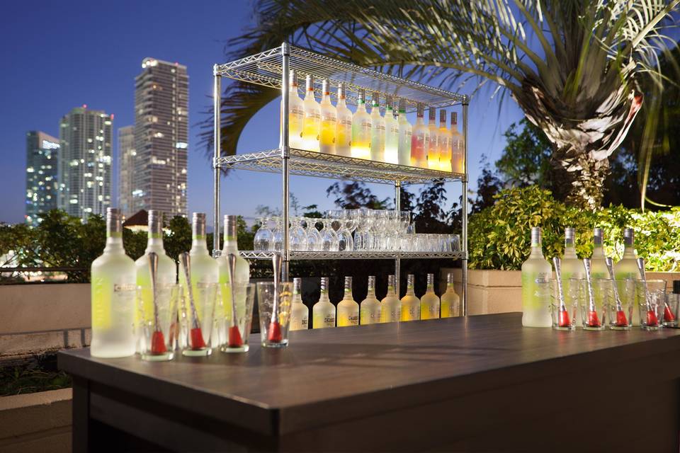 Beverages for reception