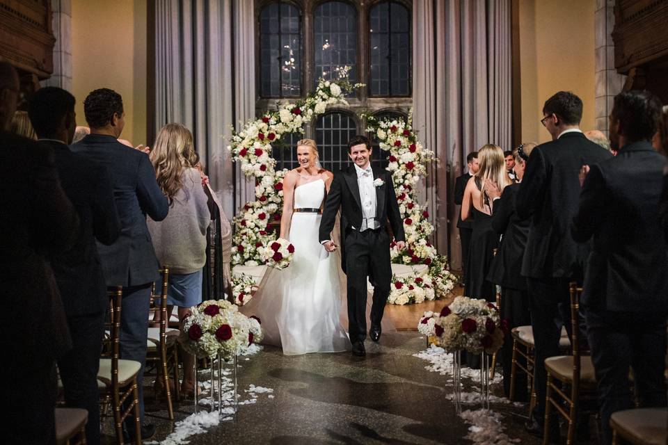 Ceremony in Tudor Ballroom