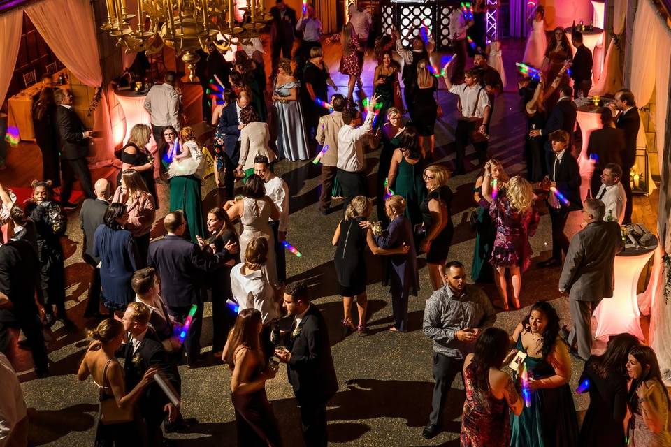 Dancing in Tudor Ballroom