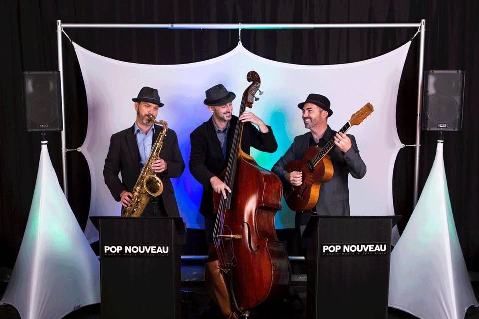 Pop Novueau Trio with Backdrop