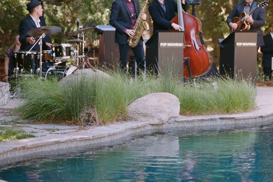 PN Quartet at a wedding